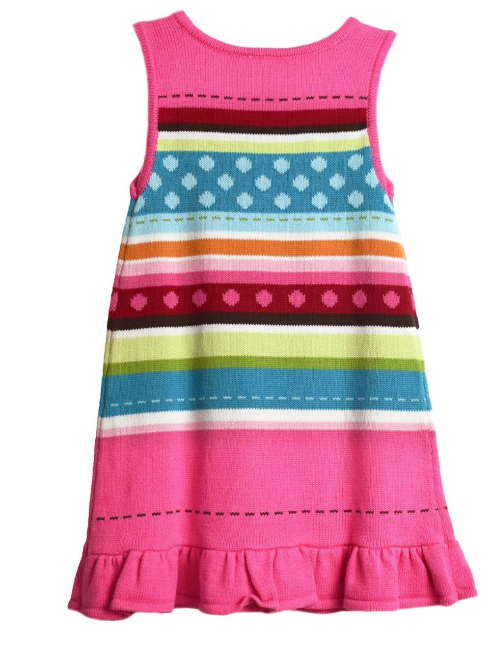 Gymboree Baby Girl’s Dress Sleeveless A-Line Cotton Knit Outfit Size 4T NEW - Picture 5 of 6